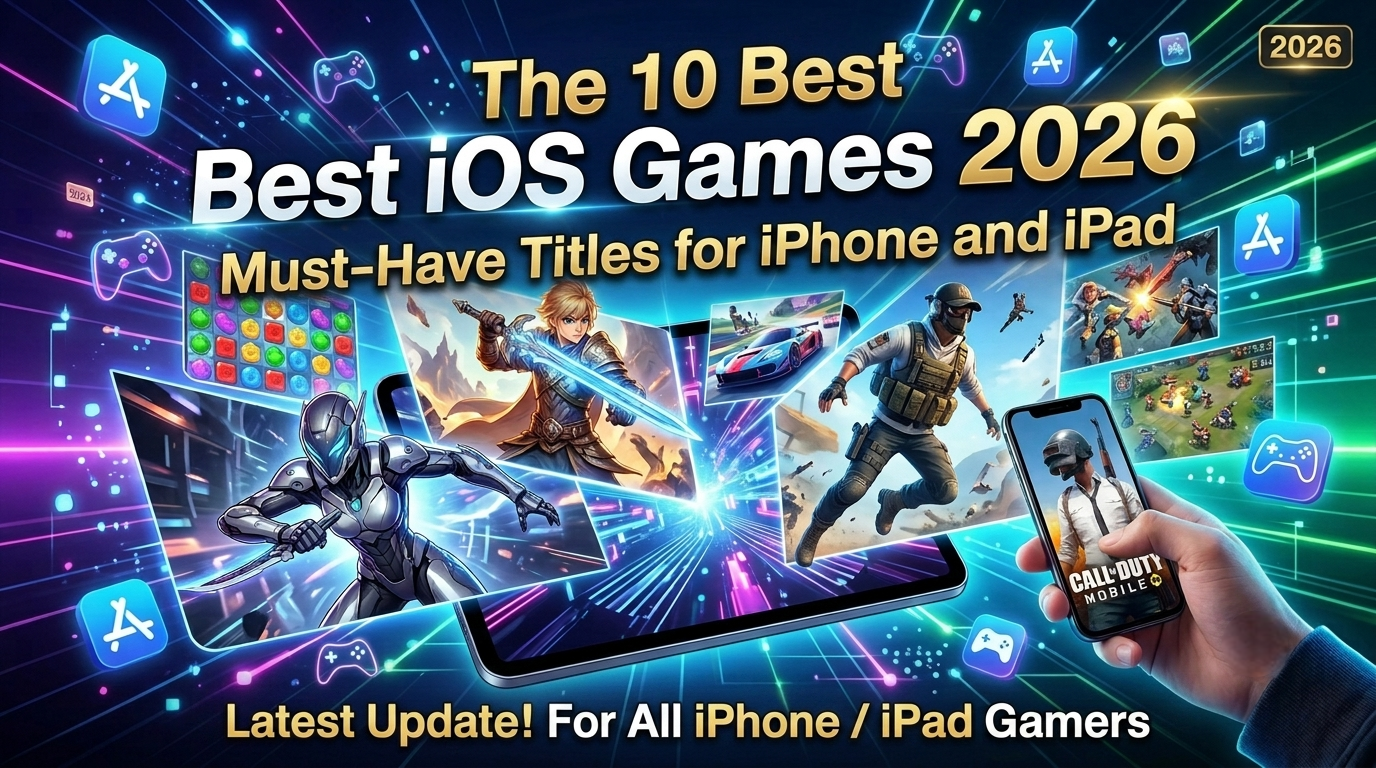 The 10 Best iOS Games of 2026: Must-Have Titles for iPhone and iPad