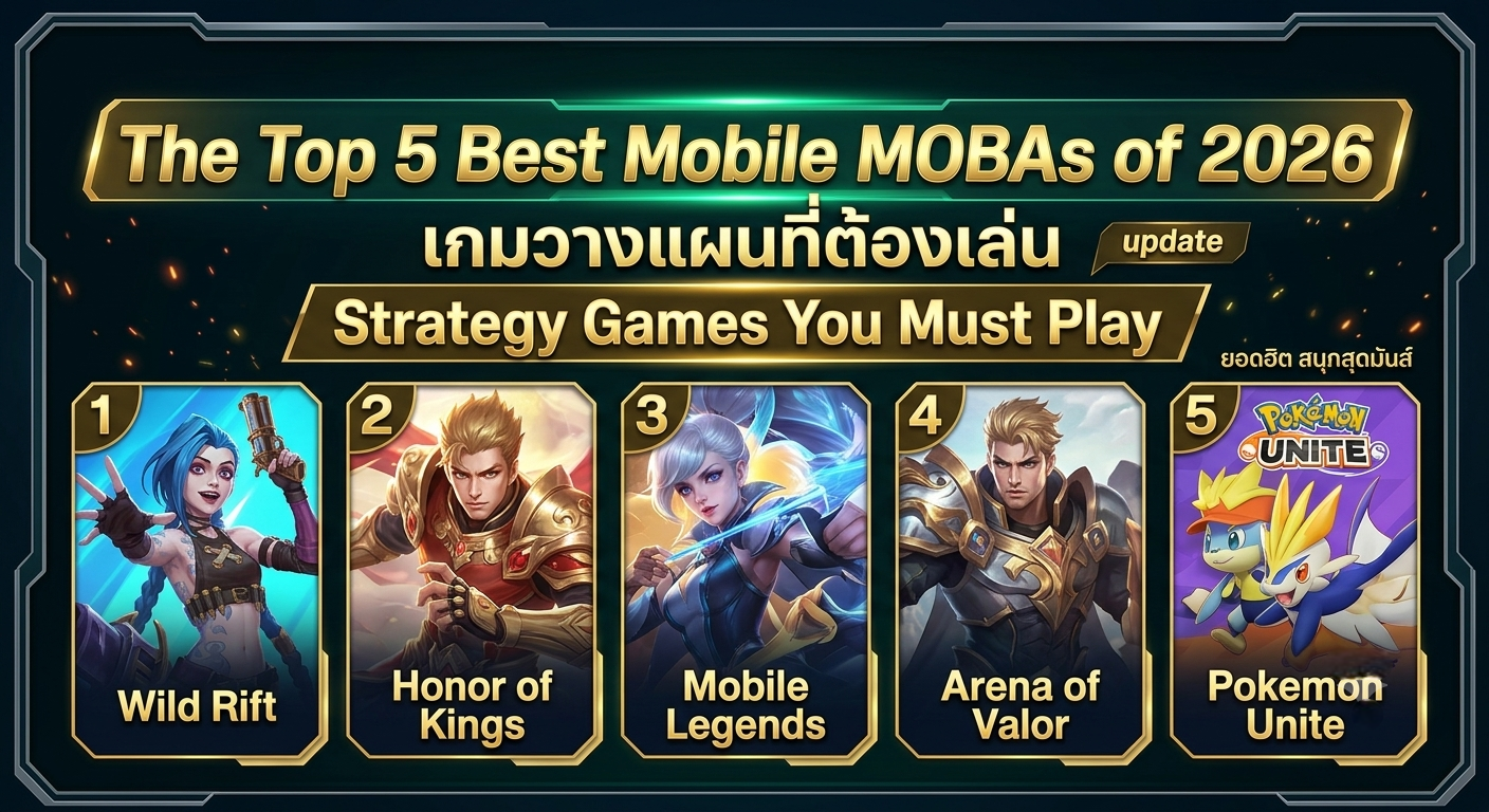 The Top 5 Best Mobile MOBAs of 2026: Strategy Games You Must Play